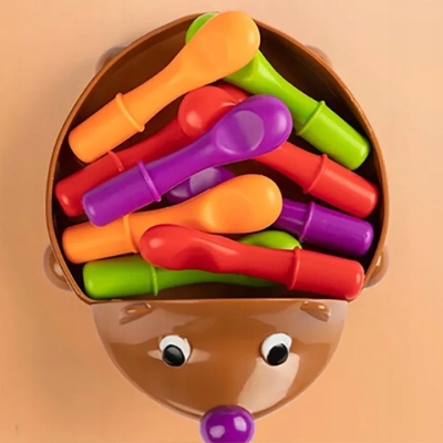Polecamy - Edukacyjny Jeżyk Sorter Sensoryczny Montessori Nauka i Zabawa